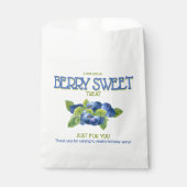 ベリースイートブルーベリーバースデーパーティー フェイバーバッグ (正面)
