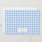 ベリースイートブルーベリーベビーシャワーありがとう サンキューカード (裏面)