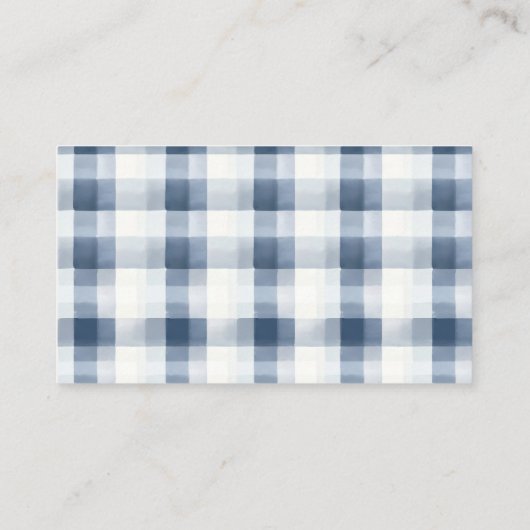 ベリースイートブルーベリーベビーシャワーエンクロージャカード エンクロージャーカード (裏面)