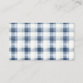 ベリースイートブルーベリーベビーシャワーエンクロージャカード エンクロージャーカード (裏面)