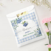 ベリースイートブルーベリーベビーシャワー フェイバーバッグ (封をした状態)