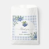 ベリースイートブルーベリーベビーシャワー フェイバーバッグ (正面)