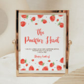 ベリースイートベビーシャワーおしゃぶり狩りゲームサイン ポスター