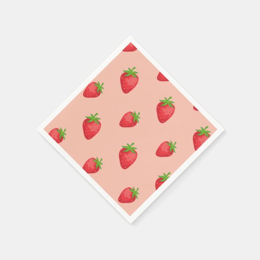 ベリースイートベビーシャワーのベビーシャワーの招待状 スタンダードカクテルナプキン (角)