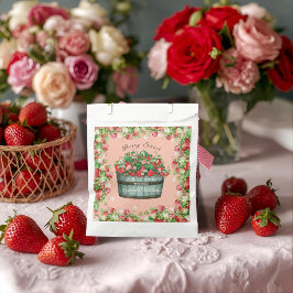 ベリースイートベビーシャワーのベビーシャワーの招待状 フェイバーバッグ