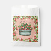ベリースイートベビーシャワーのベビーシャワーの招待状 フェイバーバッグ (正面)