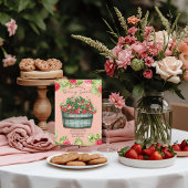 ベリースイートベビーシャワーのベビーシャワーの招待状 招待状