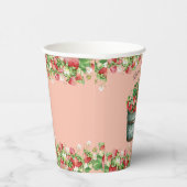 ベリースイートベビーシャワーのベビーシャワーの招待状 紙コップ (右)