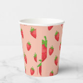 ベリースイートベビーシャワーのベビーシャワーの招待状 紙コップ (右)