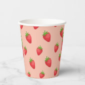 ベリースイートベビーシャワーのベビーシャワーの招待状 紙コップ (正面)