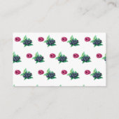 ベリースイートベビーシャワーオムツラッフル エンクロージャーカード (裏面)