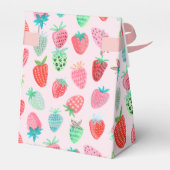 ベリースイートベビーシャワーストロベリー フェイバーボックス (裏面サイド)