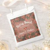 ベリースイートベビーシャワーバッグ – イチゴ フェイバーバッグ (クリップ留めされた状態)