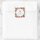 ベリースイートベビーシャワーピクニック スクエアシール (バッグ)