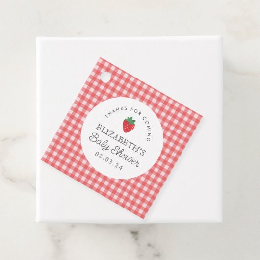 ベリースイートベビーシャワーピクニック フェイバータグ (インサイチュ)