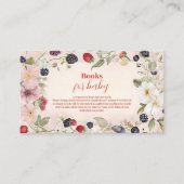ベリースイートベビーシャワーブックスベビー エンクロージャーカード (正面)