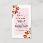 ベリースイートベビーシャワーブックベビーカード エンクロージャーカード (正面)