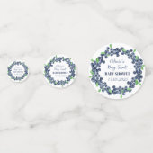 ベリースイートベビーシャワーブルーベリーベビーガールボーイ コンフェッティ (正面)