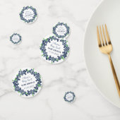 ベリースイートベビーシャワーブルーベリーベビーガールボーイ コンフェッティ (グループ)