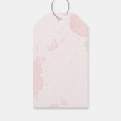 ベリースイートベビーシャワーメッセージカード!いちご ギフトタグ (裏面)