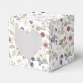 ベリースイートベビーシャワーワイルドベリーありがとう フェイバーボックス (正面サイド)