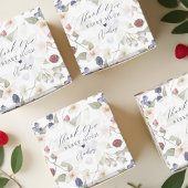 ベリースイートベビーシャワーワイルドベリーありがとう フェイバーボックス