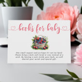 ベリースイートベビーシャワーワイルドベリーの本 エンクロージャーカード