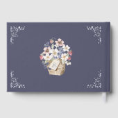 ベリースイートベビーシャワーワイルドベリー&フラワー ゲストブック (裏面)