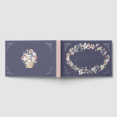 ベリースイートベビーシャワーワイルドベリー&フラワー ゲストブック (全面)