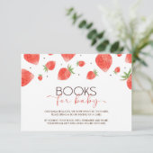 ベリースイートベビーシャワー予約リクエストカード エンクロージャーカード (スタンド正面)