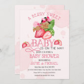 ベリースイートベビーシャワー招待状!スウィートベビー! 招待状 (正面/裏面)