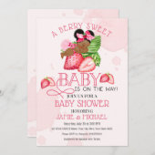 ベリースイートベビーシャワー招待状!スウィートベビー! 招待状 (正面/裏面)