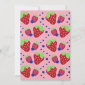 ベリースイートベビーシャワー招待状 セーブザデート (裏面)