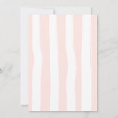 ベリースイートベビーシャワー招待状 招待状 (裏面)