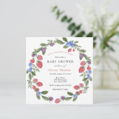 ベリースイートベビーシャワー招待状 招待状 (スタンド正面)