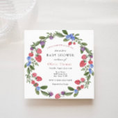 ベリースイートベビーシャワー招待状 招待状