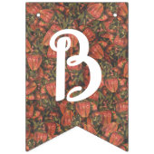 ベリースイートベビーシャワー旗 – イチゴ バンティングフラッグ (第3の旗)