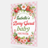 ベリースイートベビーシャワー歓迎サイン アクリルサイン (傾斜)