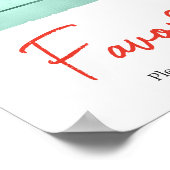 ベリースイートベビーシャワー特典 ポスター (角)