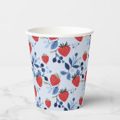 ベリースイートベビーシャワー紙プレート 紙コップ (正面)