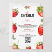 ベリースイートベビーシャワー詳細 サンキューカード (正面)