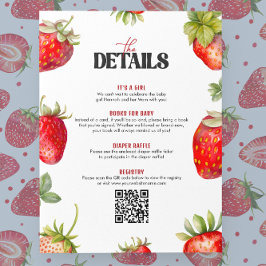 ベリースイートベビーシャワー詳細 サンキューカード