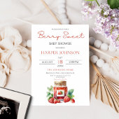 ベリースイートベビーシャワー農家マーケットサマー 招待状
