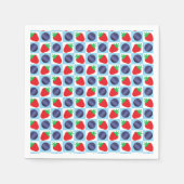 ベリースイートベビーシャワー スタンダードカクテルナプキン (正面)