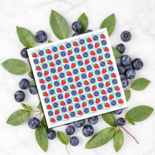 ベリースイートベビーシャワー スタンダードカクテルナプキン