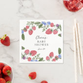 ベリースイートベビーシャワー スタンダードカクテルナプキン (インサイチュ)