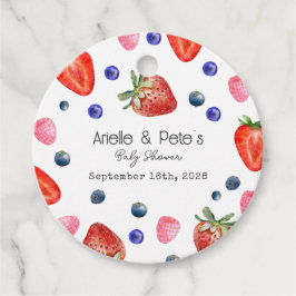 ベリースイートベビーシャワー フェイバータグ