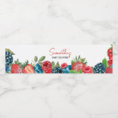 ベリースイートベビーシャワー ペットボトルラベル (シングルラベル)