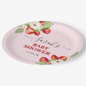 ベリースイートベビーシャワー ペーパープレート (アングル)