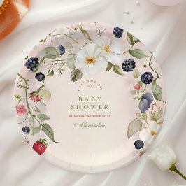 ベリースイートベビーシャワー ペーパープレート